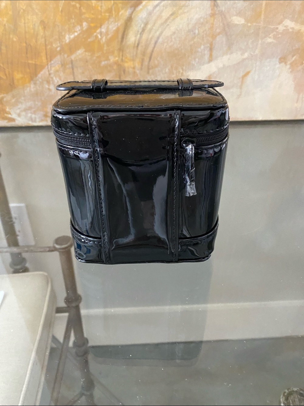 Dior Black Patent Vanity Case - Picture 2 of 4